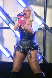 Bebe Rexha Performs on NBC Today at Rockefeller Plaza August 28, 2026 32 Bebe Rexha Performs on NBC Today at Rockefeller Plaza August 28, 2026