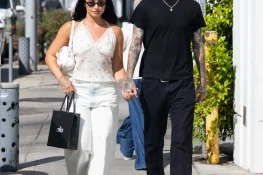 Demi Lovato in White Street Style at Alo – July 30, 2026