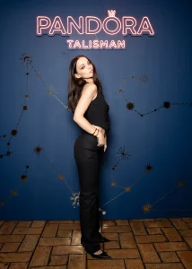 Dove Cameron Wears a Black Vest and Trousers at Pandora Talisman Launch 28 Dove Cameron Wears a Black Vest and Trousers at Pandora Talisman Launch