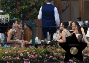 Dua Lipa Wears a Navy Embellished Mini Dress in Portofino – August 14, 2026 25 Dua Lipa Wears a Navy Embellished Mini Dress in Portofino – August 14, 2026