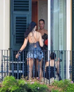 Dua Lipa Wears a Navy Embellished Mini Dress in Portofino – August 14, 2026 30 Dua Lipa Wears a Navy Embellished Mini Dress in Portofino – August 14, 2026
