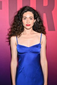 Emmy Rossum Makes Cobalt Blue a Fall Color in Anna October 27 Emmy Rossum Makes Cobalt Blue a Fall Color in Anna October