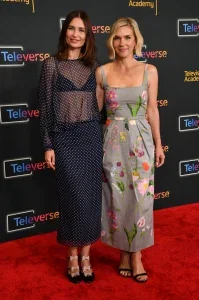 Karolina Wydra and Rhea Seehorn at Pluribus FYC Presentation – August 16, 2026 26 Karolina Wydra and Rhea Seehorn at Pluribus FYC Presentation – August 16, 2026