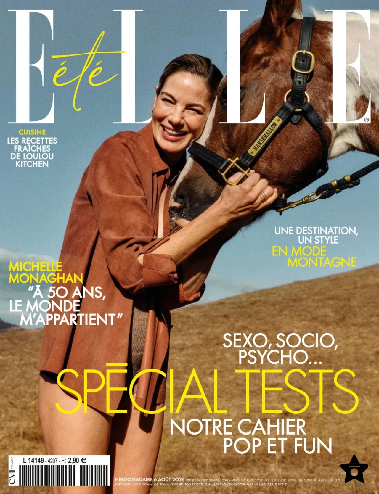 Michelle Monaghan Covers ELLE France in Equestrian Style – August 6, 2026