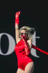 Pixie Lott Performs in a Red Cape Bodysuit at Victorious Festival 2026 33 Pixie Lott Performs in a Red Cape Bodysuit at Victorious Festival 2026