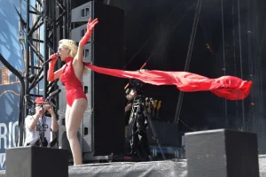 Pixie Lott Performs in a Red Cape Bodysuit at Victorious Festival 2026 37 Pixie Lott Performs in a Red Cape Bodysuit at Victorious Festival 2026
