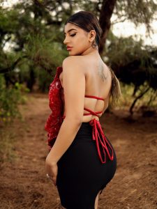 Yashika Aannand’s Bold Red Look Brings High-Fashion Drama