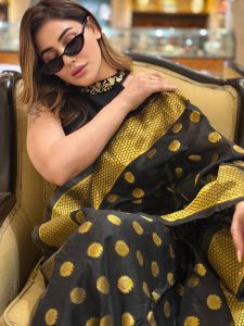 Kangna Sharma Promoting “Afeem” Song in Saree: Ethnic Glam Steals the Show