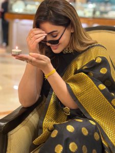 Kangna Sharma Promoting “Afeem” Song in Saree: Ethnic Glam Steals the Show