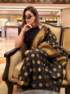 Kangna Sharma Promoting “Afeem” Song in Saree: Ethnic Glam Steals the Show