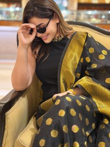 Kangna Sharma Promoting “Afeem” Song in Saree: Ethnic Glam Steals the Show