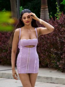 Manmeet Kaur Virk Looks Ethereal in Light Pink Dress – Latest Photoshoot