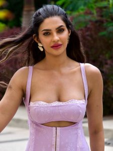 Manmeet Kaur Virk Looks Ethereal in Light Pink Dress – Latest Photoshoot